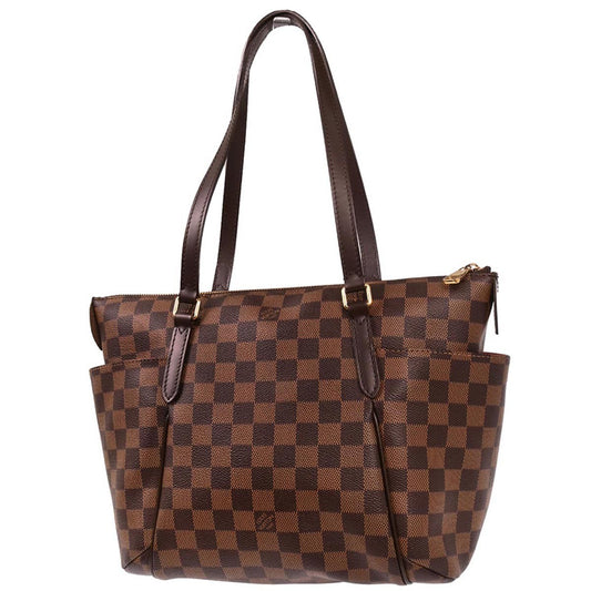 Louis Vuitton Totally Handbag Damier, Brown, Canvas, Tote Bag