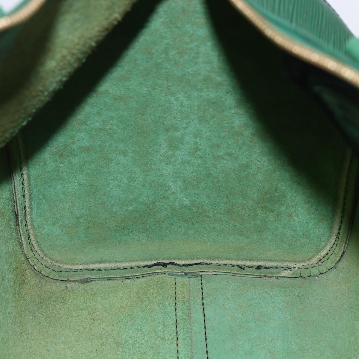 Louis Vuitton Speedy Handbag Epi Leather, GREEN, LEATHER, Handbag