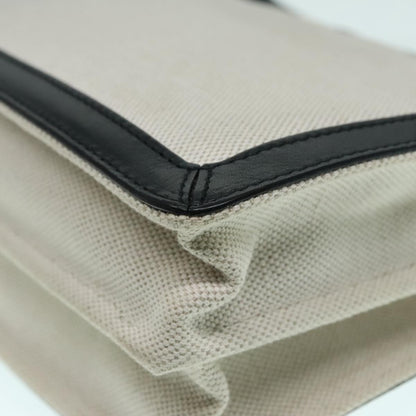 Balenciaga Navy Pochette Canvas and Leather, WHITE, CANVAS, Shoulder bag