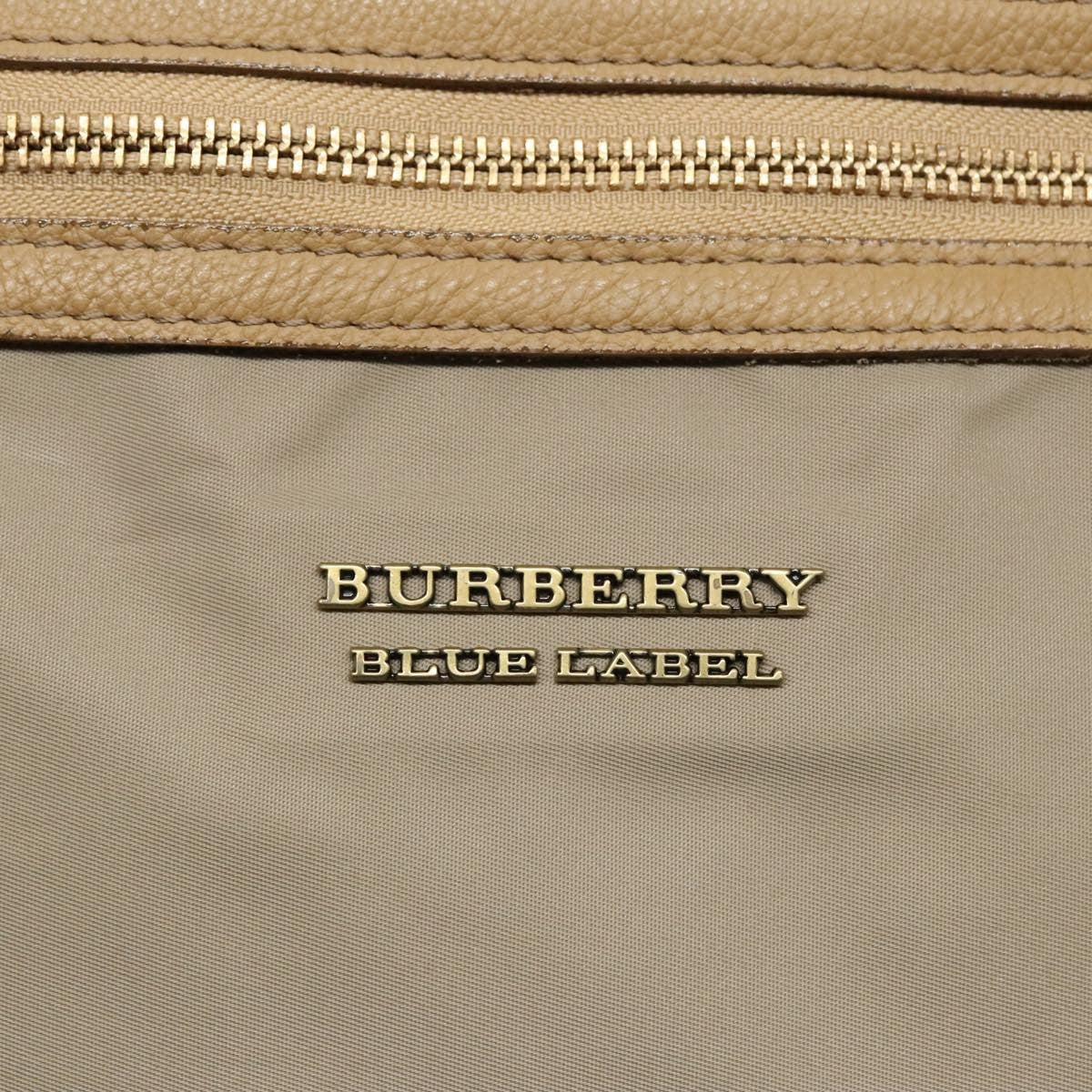 Burberry Blue Label shoulder bag Nylon, BEIGE, NYLON, Shoulder bag