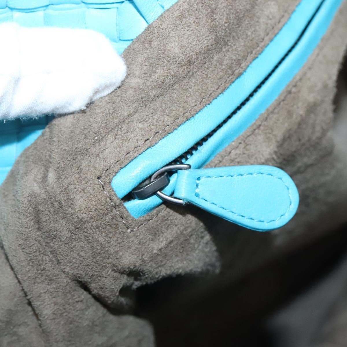 Bottega Veneta Open Tote Canvas with Intrecciomirage Leather, BEIGE, LEATHER, Tote bag