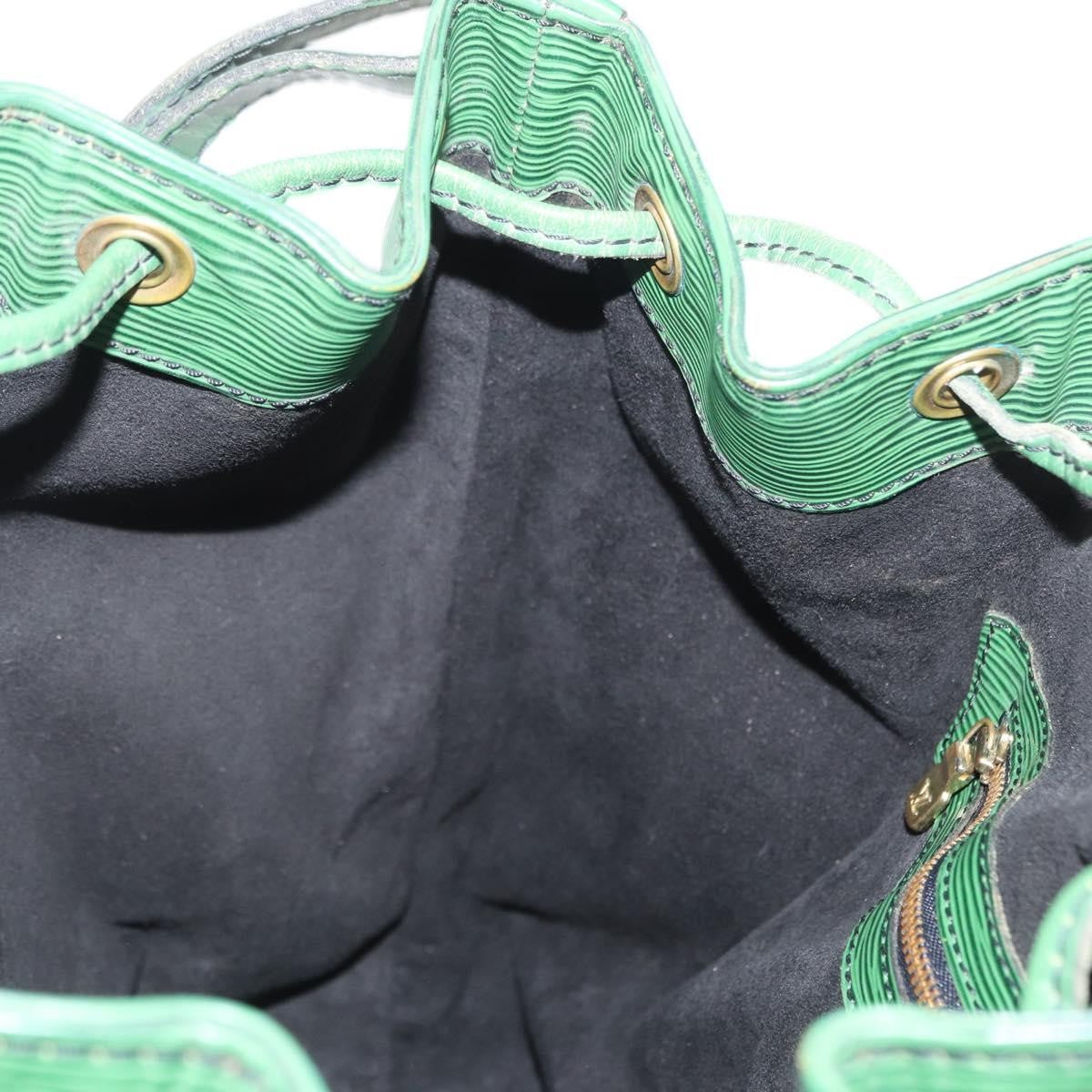 Louis Vuitton Noe Handbag Epi Leather, GREEN, LEATHER, Shoulder bag