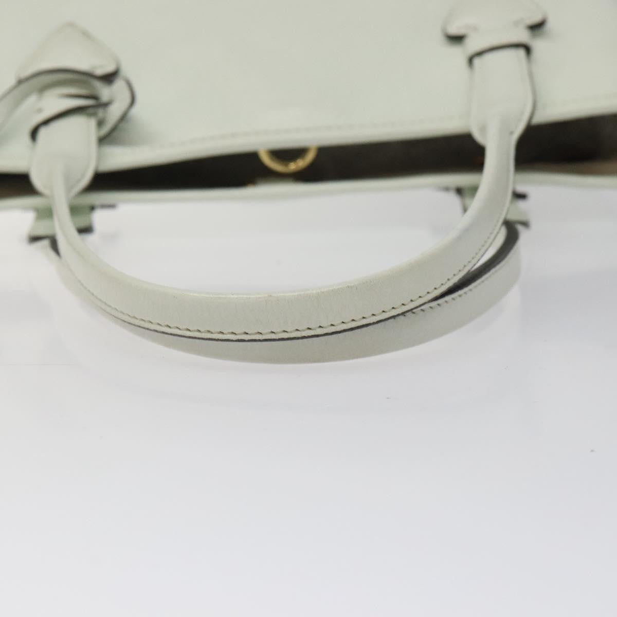Loewe Heritage Tote Leather, WHITE, LEATHER, Tote bag