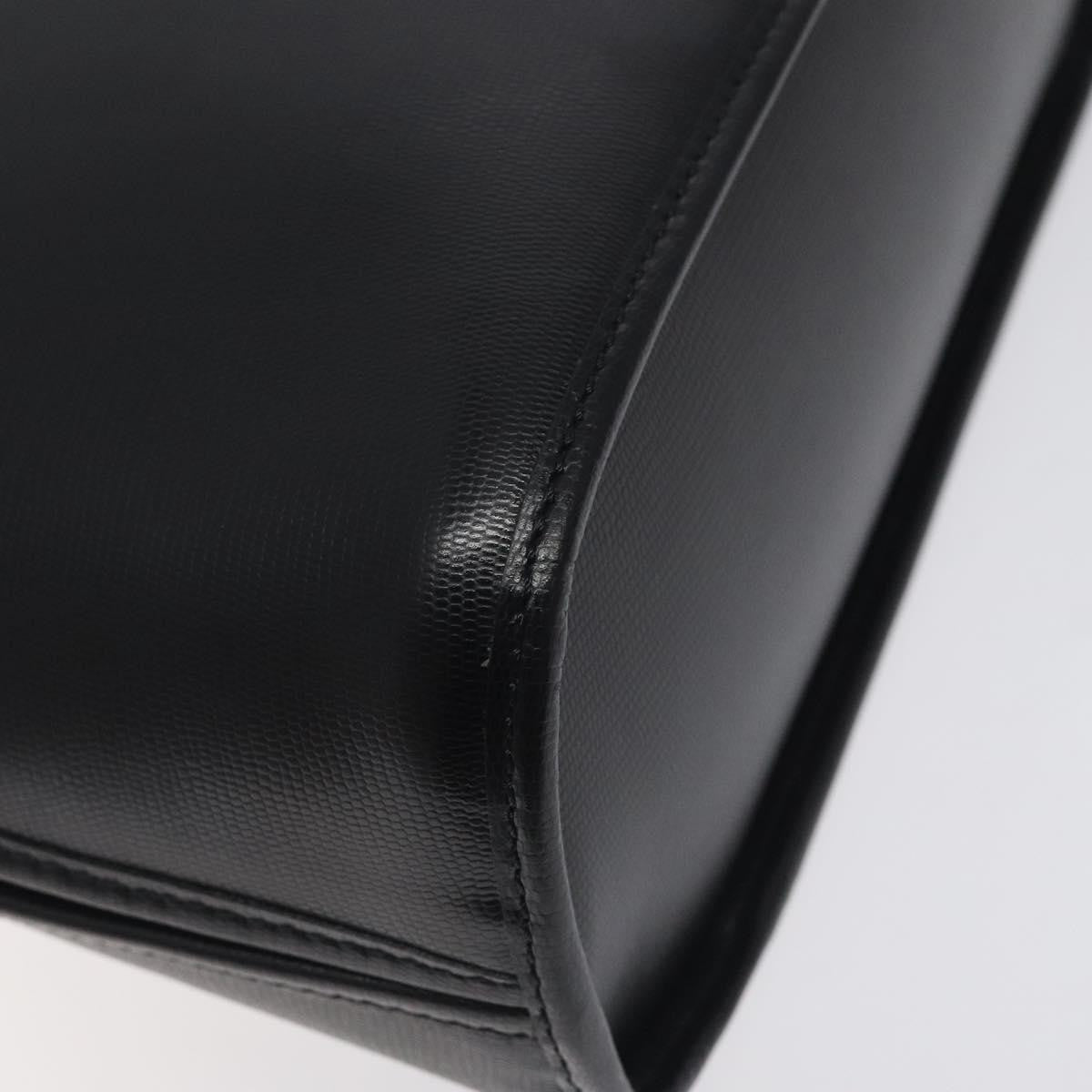 Celine Circle Logo Handbag Leather, BLACK, LEATHER, Handbag