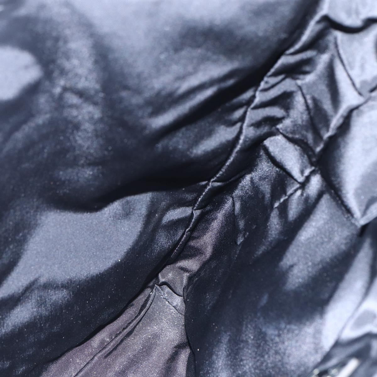 Prada Resin Handle Tote Tessuto, BLACK, NYLON, Tote bag