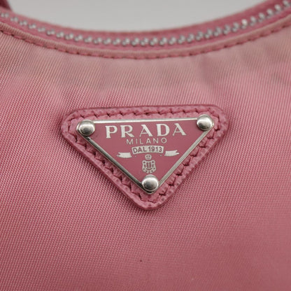 Prada Re-Edition Shoulder Bag Tessuto, PINK, NYLON, Shoulder bag