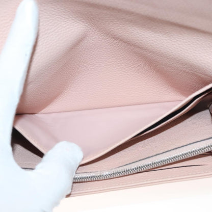 Louis Vuitton Iris Wallet Mahina Leather, PINK, LEATHER, Wallets