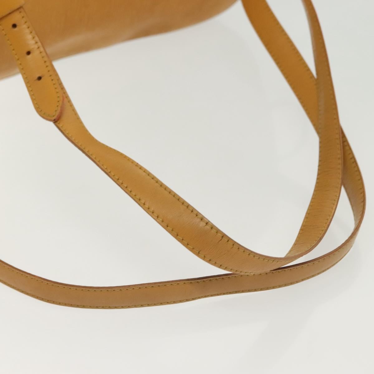 Louis Vuitton Gobelins Backpack Epi Leather, YELLOW, LEATHER, Backpack