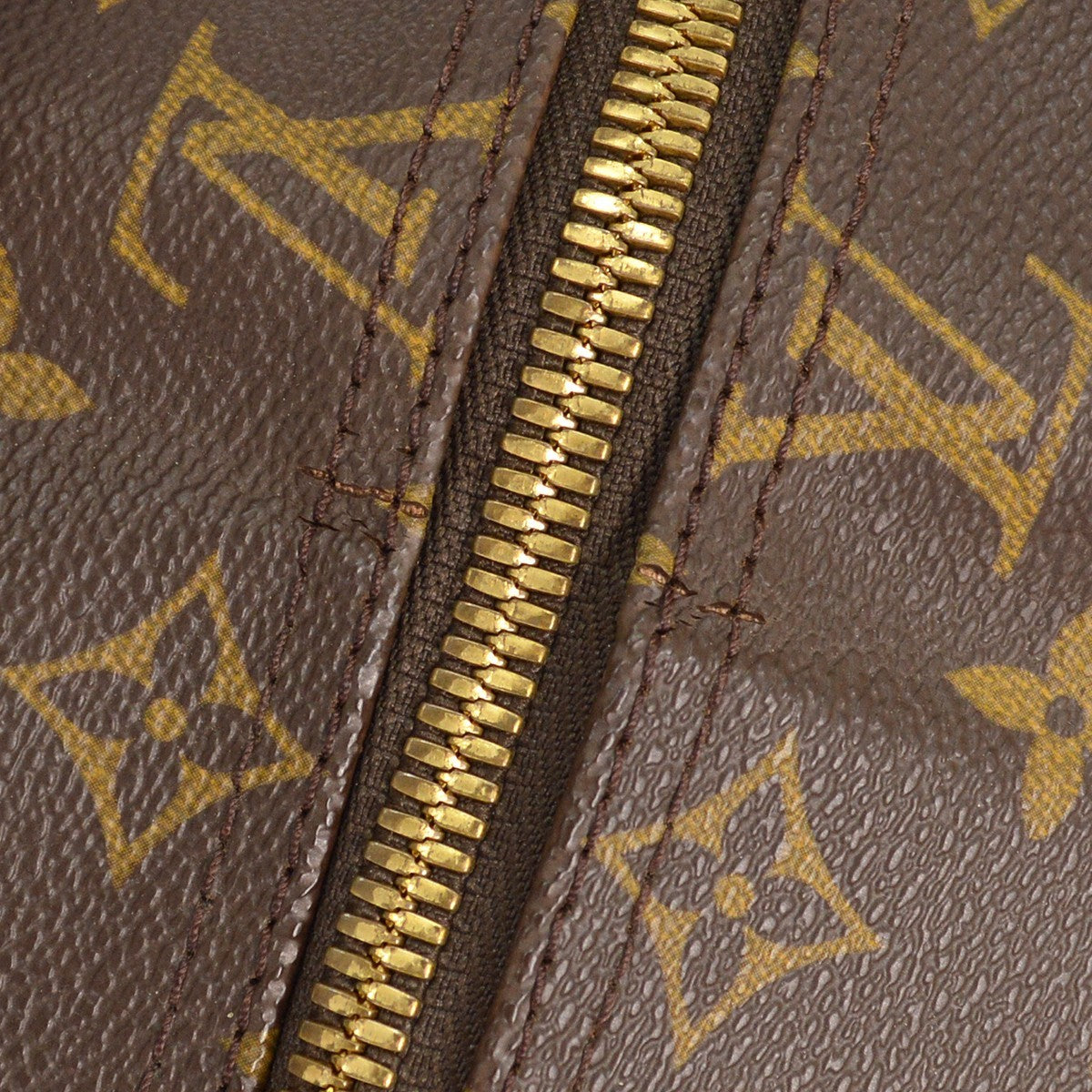 Louis Vuitton Cruiser Handbag Monogram Canvas, BROWN, CANVAS, Travel bag