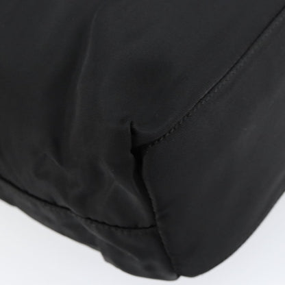 Prada Vintage Zip Tote Tessuto, BLACK, NYLON, Tote bag