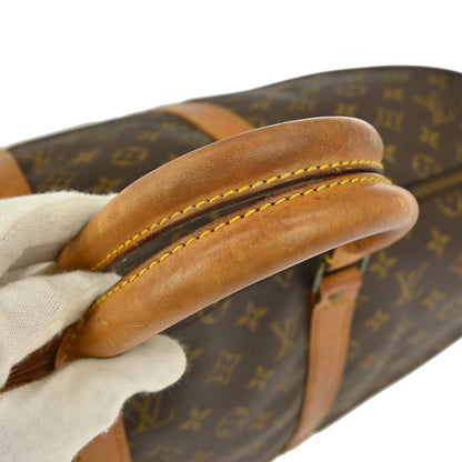 Louis Vuitton Keepall Bag Monogram Canvas, BROWN, CANVAS, Travel bag