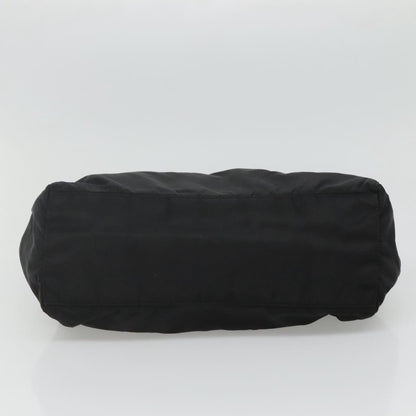 Prada Convertible Bow Tote Tessuto, BLACK, NYLON, Handbag