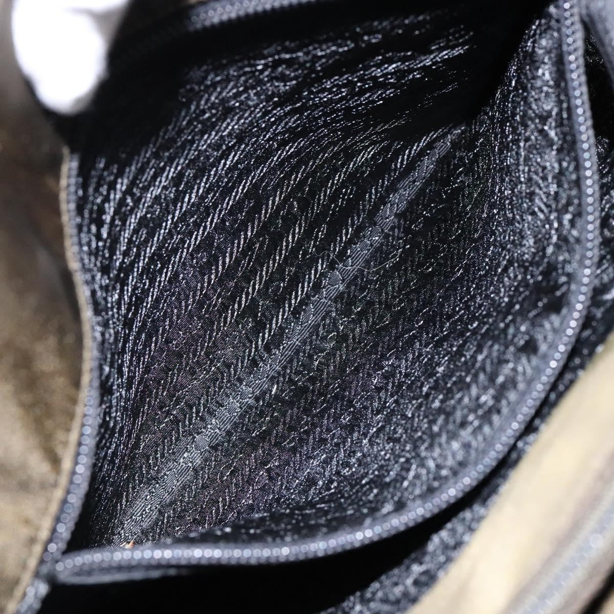 Prada Tote Vitello Daino Vitello Daino, GREEN, NYLON, Tote bag