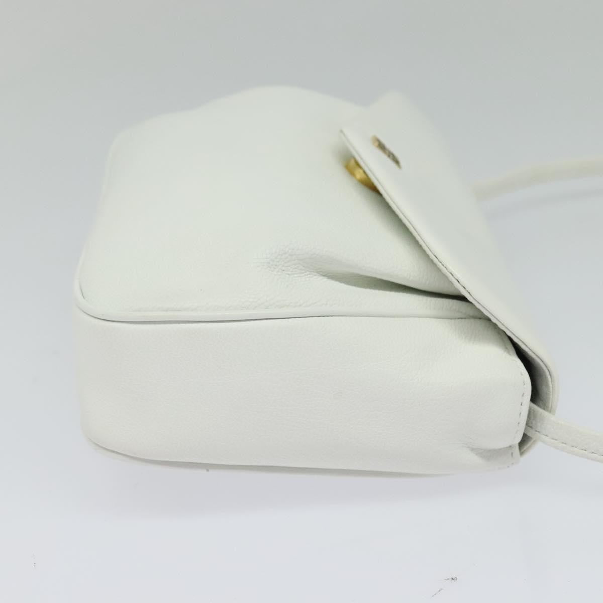 Givenchy Vintage 4G shoulder bag Leather, WHITE, LEATHER, Shoulder bag