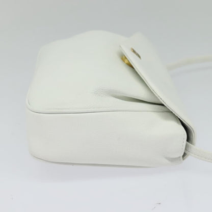Givenchy Vintage 4G shoulder bag Leather, WHITE, LEATHER, Shoulder bag