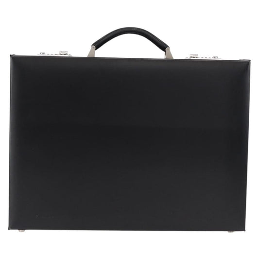Loewe Anagram Business Leather, BLACK, LEATHER, Briefcase