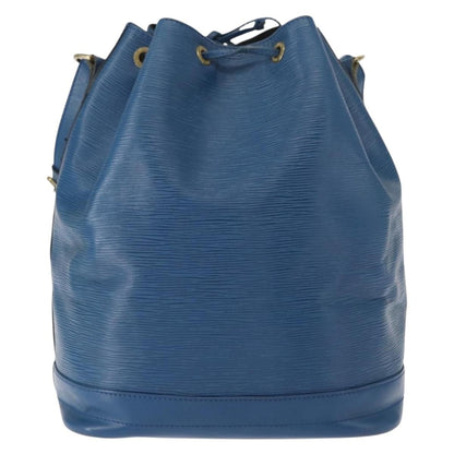 Louis Vuitton Noe Handbag Epi Leather, BLUE, LEATHER, Shoulder bag