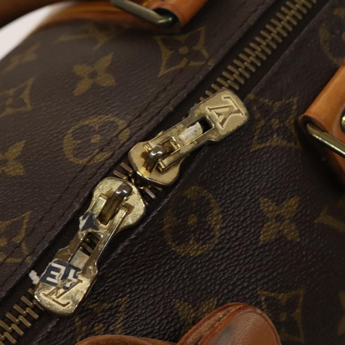 Louis Vuitton Keepall Bag Monogram Canvas, BROWN, CANVAS, Travel bag