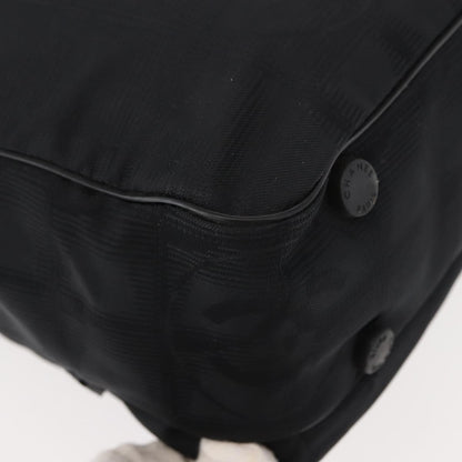 Chanel Travel Line Convertible Satchel Nylon, BLACK, NYLON, Handbag