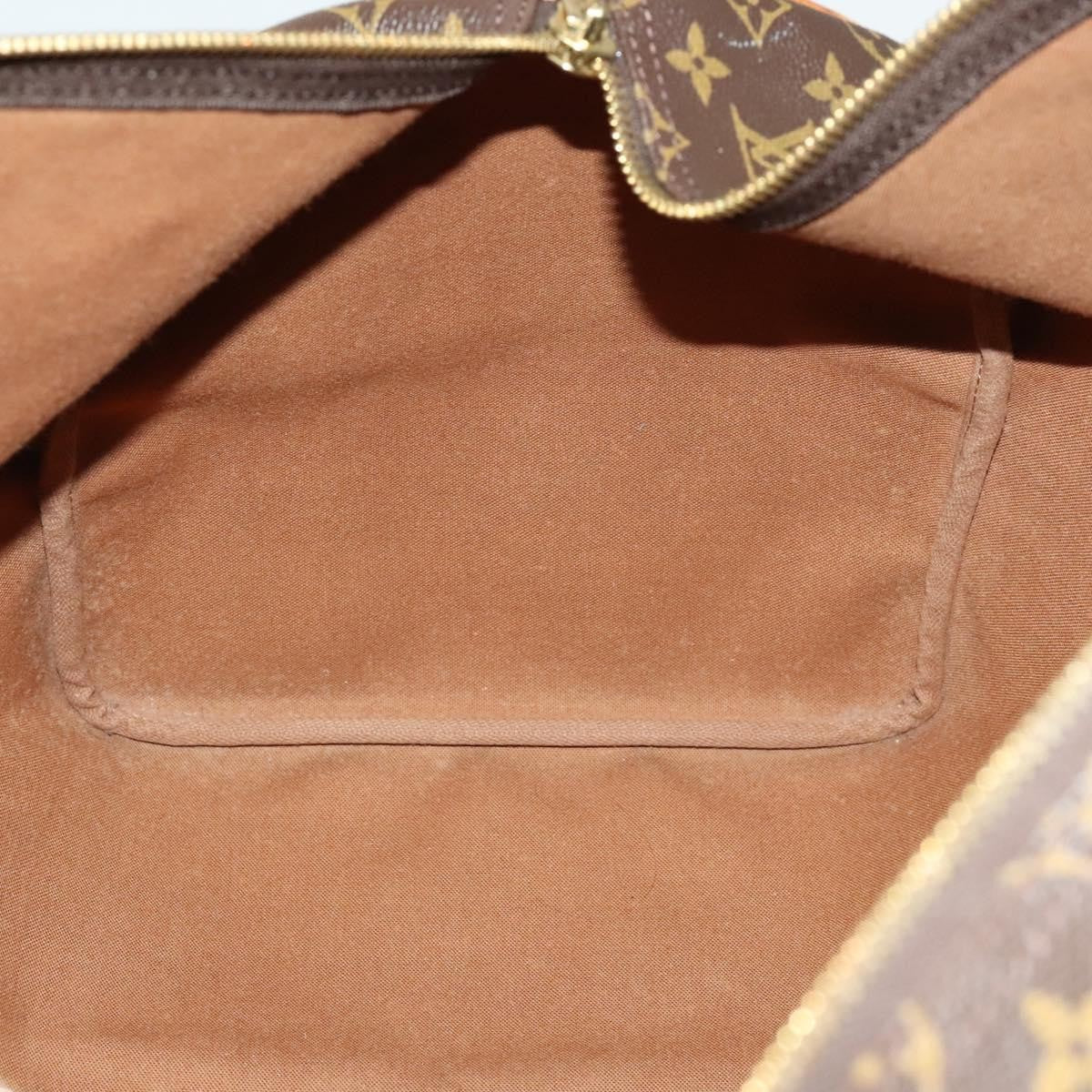 Louis Vuitton Keepall Bag Monogram Canvas, BROWN, CANVAS, Travel bag