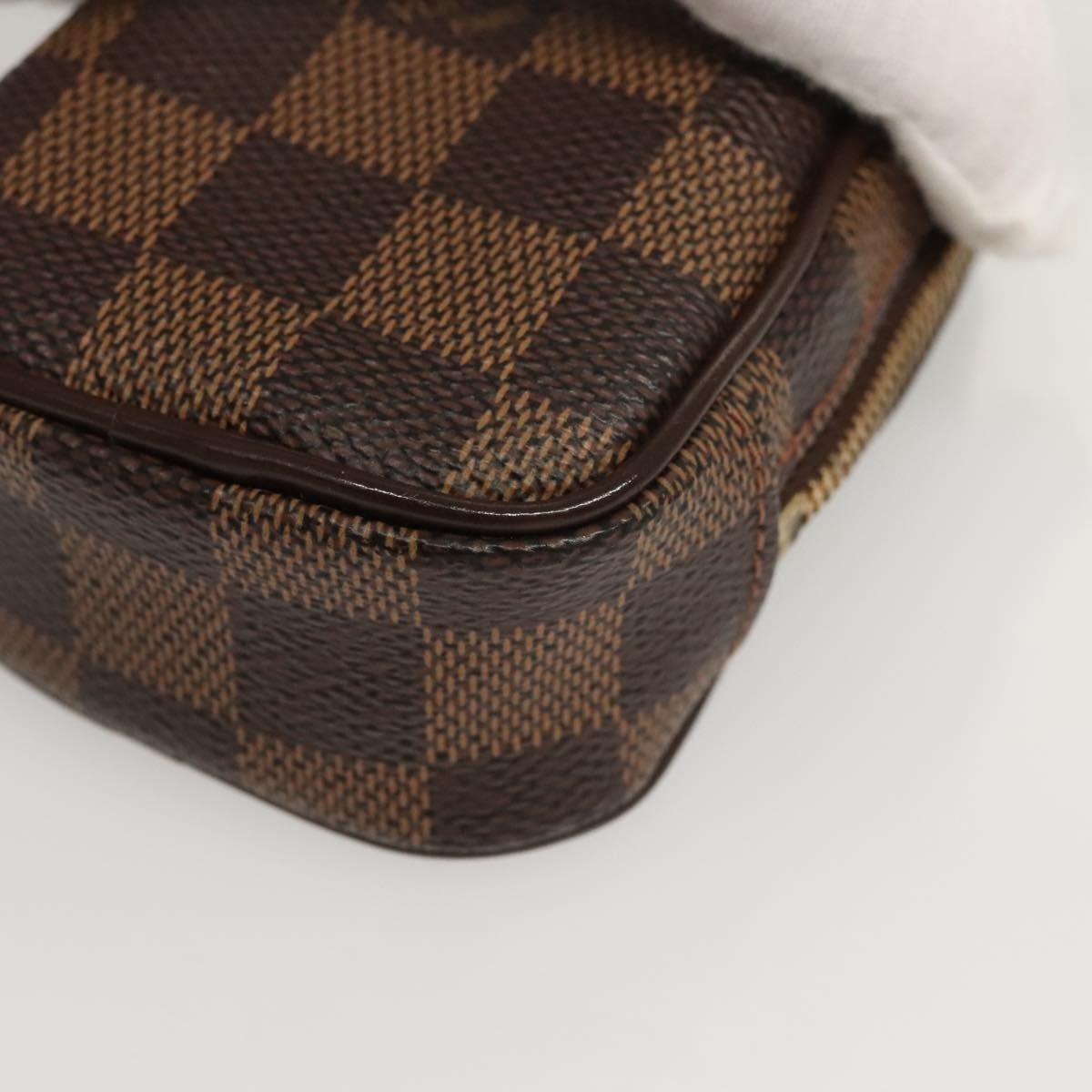 Louis Vuitton Etui Okapi Camera Case Damier, BROWN, CANVAS, Travel bag