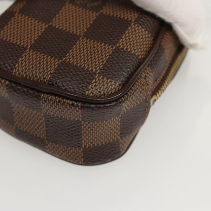 Louis Vuitton Etui Okapi Camera Case Damier, BROWN, CANVAS, Travel bag