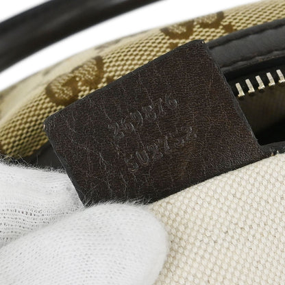 Gucci Abbey Boston Bag GG Canvas, BEIGE, CANVAS, Handbag