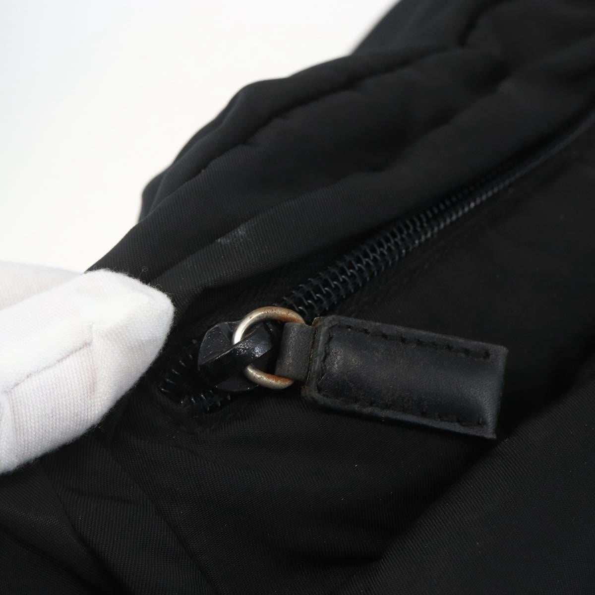 Prada Vintage Shoulder Bag Tessuto, BLACK, NYLON, Shoulder bag