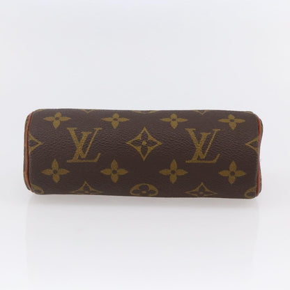 Louis Vuitton Papillon Pochette Monogram Canvas, BROWN, CANVAS, Clutche & pouche