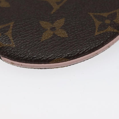 Louis Vuitton Round Coin Purse Limited Edition Monogram Canvas, BROWN, CANVAS, Wallets