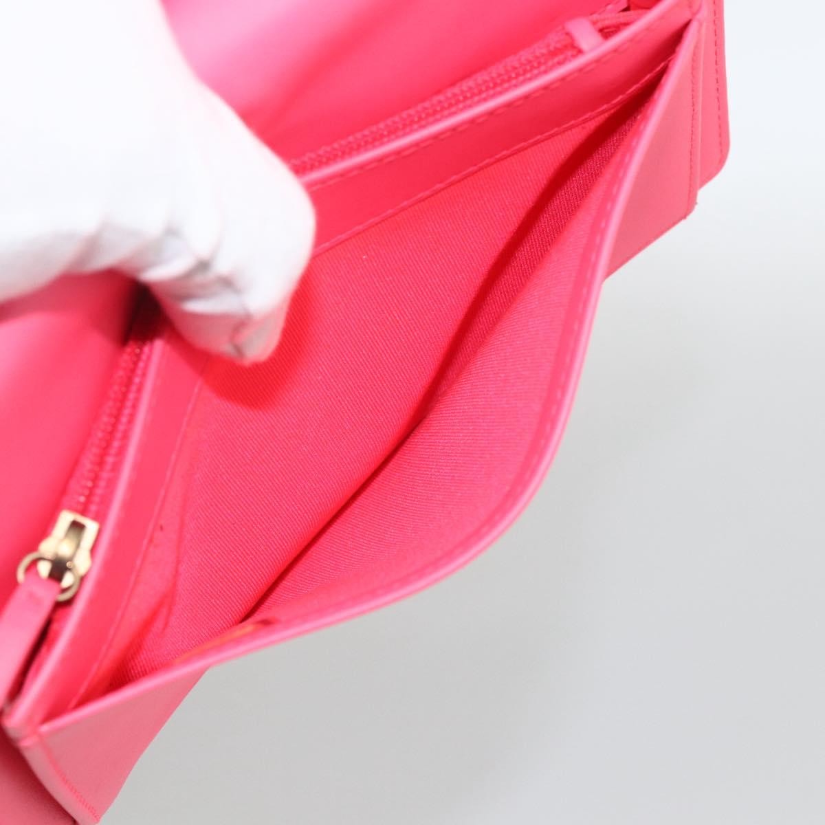 Chanel Boy Yen Wallet Quilted Patent, PINK, PATENT_LEATHER, Wallets