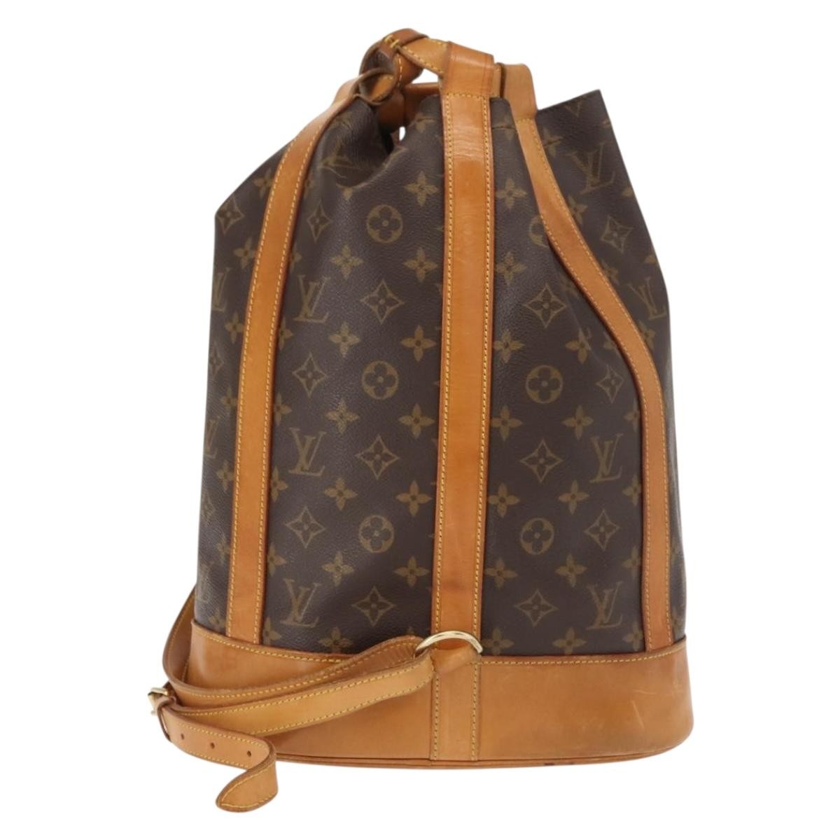 Louis Vuitton Randonnee Backpack Monogram Canvas, MULTICOLOUR, CANVAS, Shoulder bag