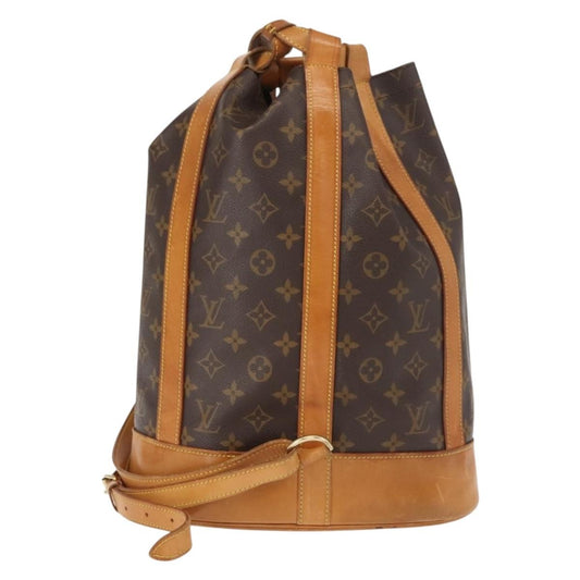 Louis Vuitton Randonnee Backpack Monogram Canvas, MULTICOLOUR, CANVAS, Shoulder bag