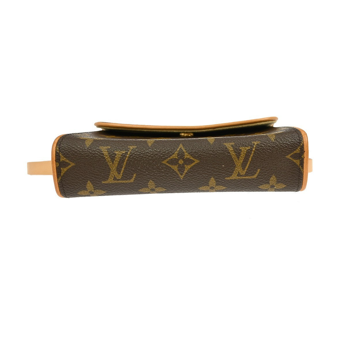Louis Vuitton Florentine Waist Bag Monogram Canvas, BROWN, CANVAS, Clutche & pouche