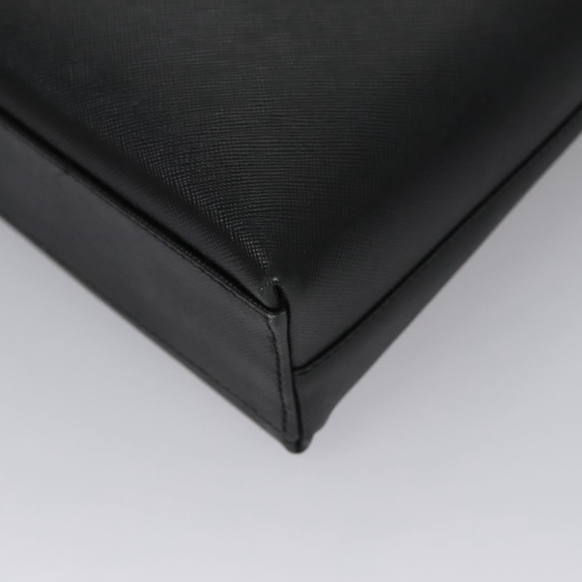 Salvatore Ferragamo Gancini Shoulder Bag Leather, BLACK, LEATHER, Shoulder bag