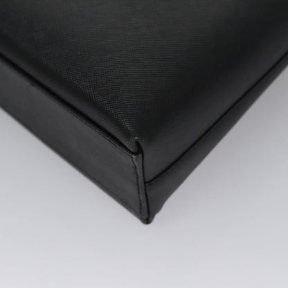 Salvatore Ferragamo Gancini Shoulder Bag Leather, BLACK, LEATHER, Shoulder bag