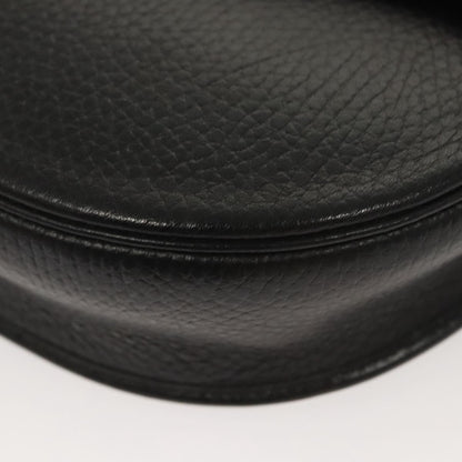 Christian Dior CD Shoulder bag Leather, BLACK, LEATHER, Shoulder bag