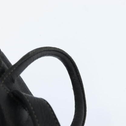 Fendi Logo Flap Drawstring Backpack Leather, BLACK, LEATHER, Backpack