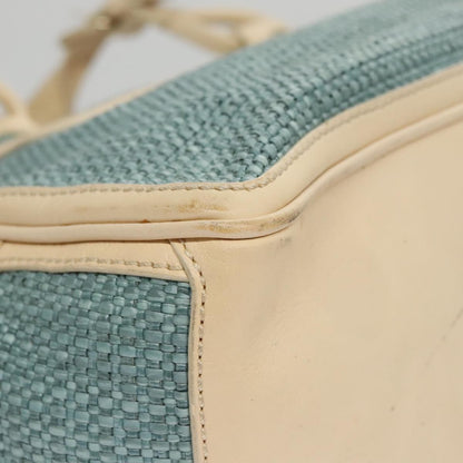 Celine Boogie Satchel Leather, BLUE, LEATHER, Handbag