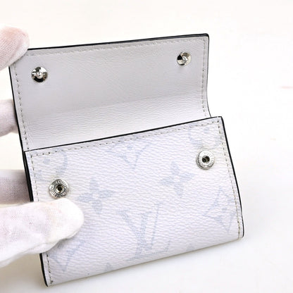 Louis Vuitton Discovery Wallet Monogram Taigarama, WHITE, LEATHER, Wallets