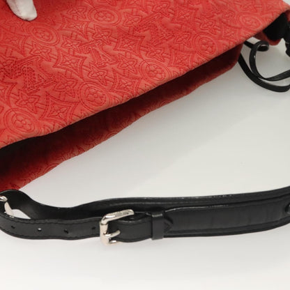 Louis Vuitton Antheia Hobo Leather, ORANGE, LEATHER, Shoulder bag