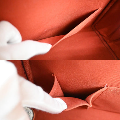 Louis Vuitton Nolita Handbag Damier, BROWN, CANVAS, Handbag