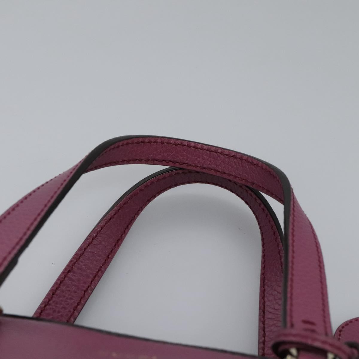 Gucci Lady Dollar Dome Satchel Leather, PINK, LEATHER, Handbag