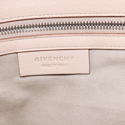 Givenchy Pandora Pure Satchel Leather, BEIGE, LEATHER, Handbag
