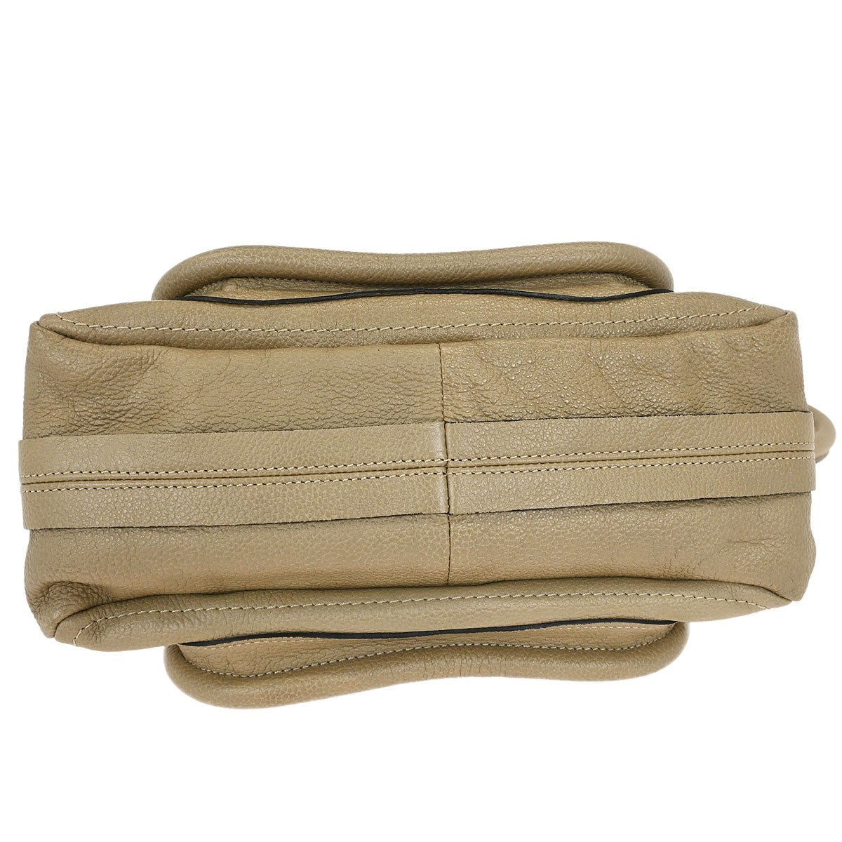 Chloe Paraty Top Handle Bag Leather, BEIGE, LEATHER, Handbag