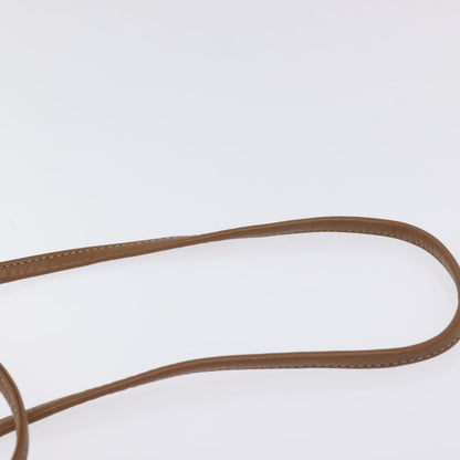 Christian Dior Vintage Honeycomb Flap Crossbody Bag Coated Canvas, BEIGE, CANVAS, Crossbody bag