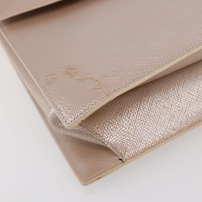 Salvatore Ferragamo Gancini handbag Leather, PINK, LEATHER, Handbag