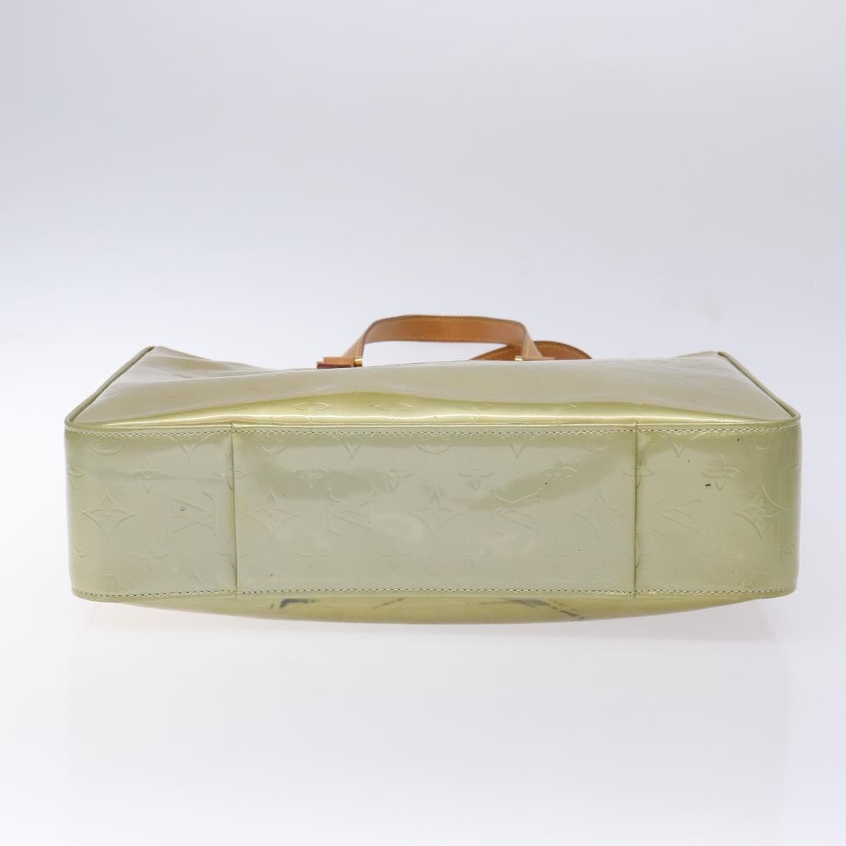 Louis Vuitton Columbus Handbag Monogram Vernis, BEIGE, PATENT_LEATHER, Tote bag