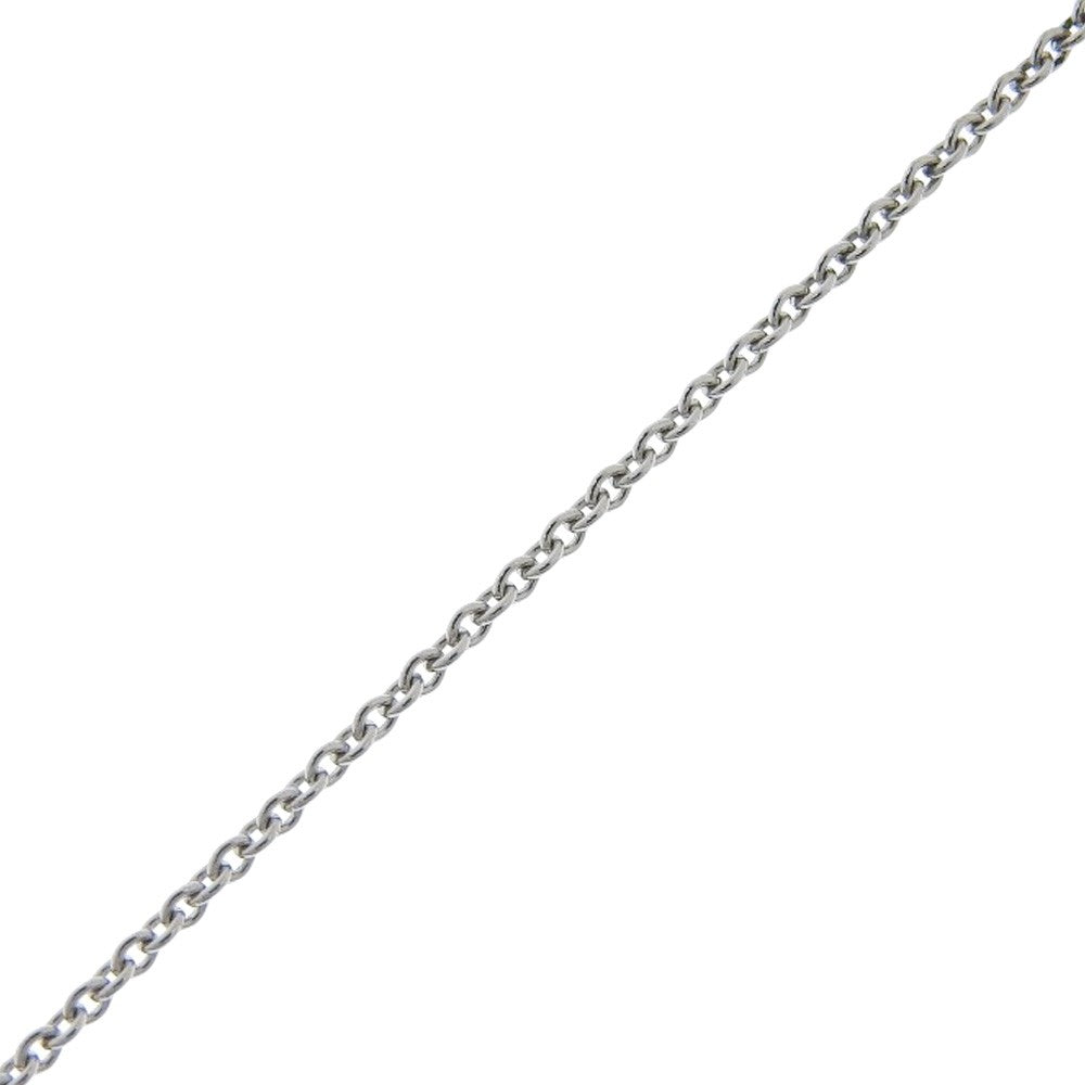 Tiffany & Co. Dots heart Necklace Platinum with diamonds, SILVER, PLATINUM, Necklace