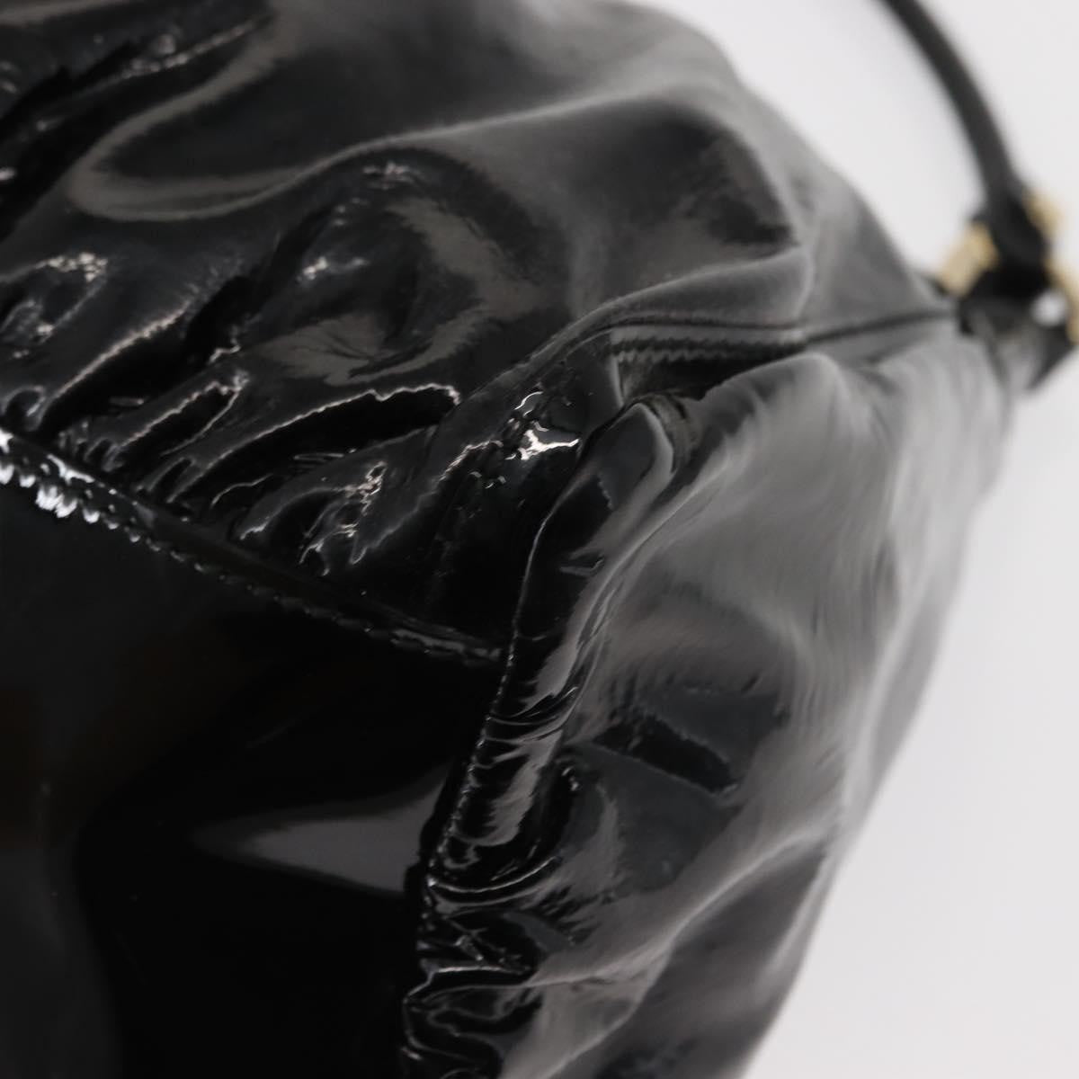 Gucci D Ring Hobo Patent, BLACK, PATENT_LEATHER, Shoulder bag